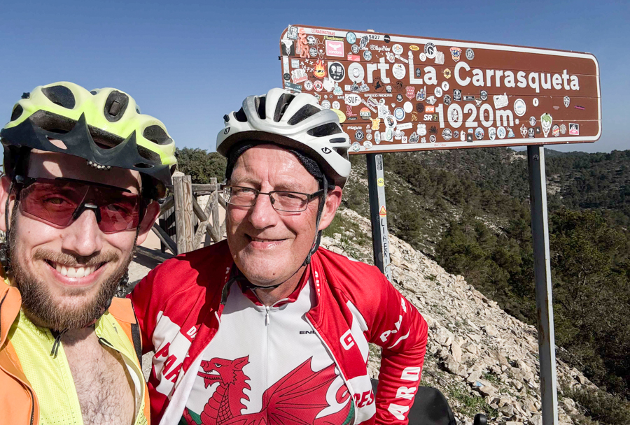 Moses and me at Carrasqueta